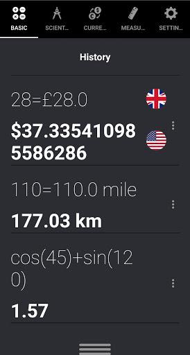 Basic Calculator Plus - عکس برنامه موبایلی اندروید