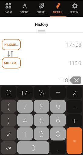 Basic Calculator Plus - عکس برنامه موبایلی اندروید