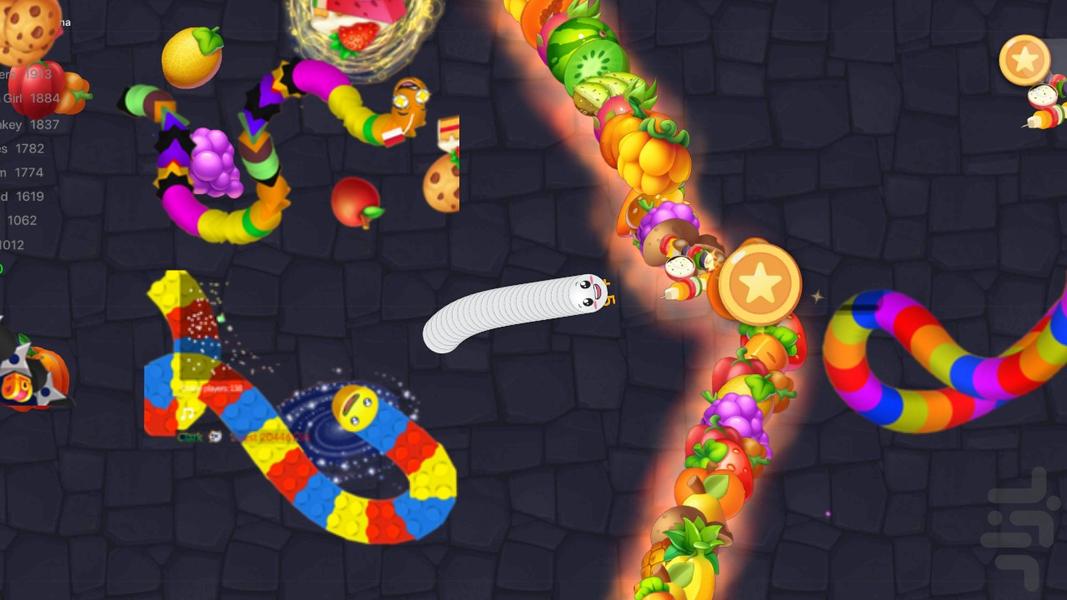 Battle Snake io - عکس بازی موبایلی اندروید