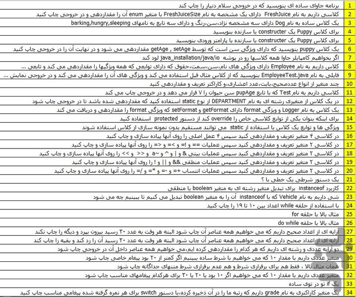 آموزش برنامه نویسی Java - عکس برنامه موبایلی اندروید