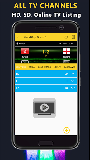 My Live Sport TV - Gameplay image of android game