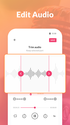 Voice Recorder & Voice Memos - عکس برنامه موبایلی اندروید