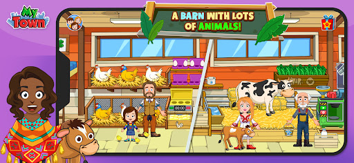 My Town Farm Animal game - عکس بازی موبایلی اندروید