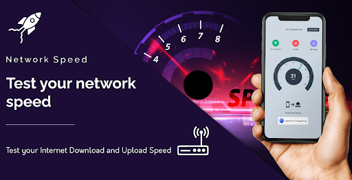 Net Speed: wifi speed test - عکس برنامه موبایلی اندروید