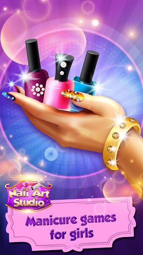 Nail Art Studio: Manicure Games for Girls - Gameplay image of android game