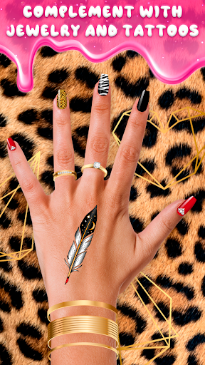 Girls Nail Salon Game:Nail Art - عکس برنامه موبایلی اندروید