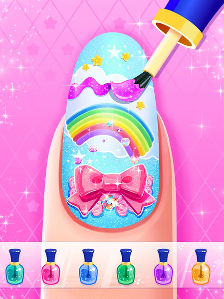 Nail Salon Games for Kids 2-5 - Gameplay image of android game