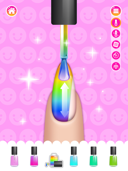 Nail Salon Games for Kids 2-5 - Gameplay image of android game