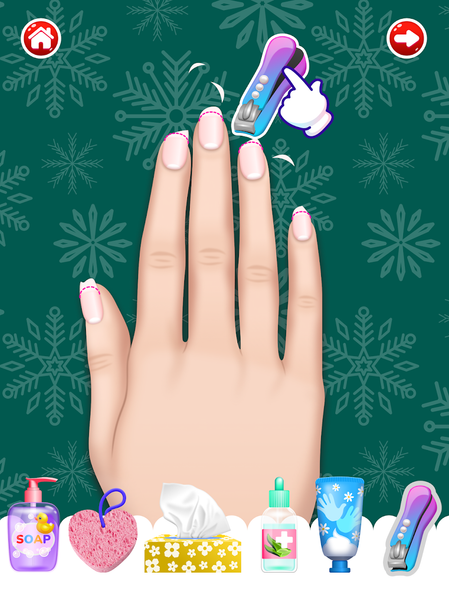 Nail Salon Games for Kids 2-5 - Gameplay image of android game
