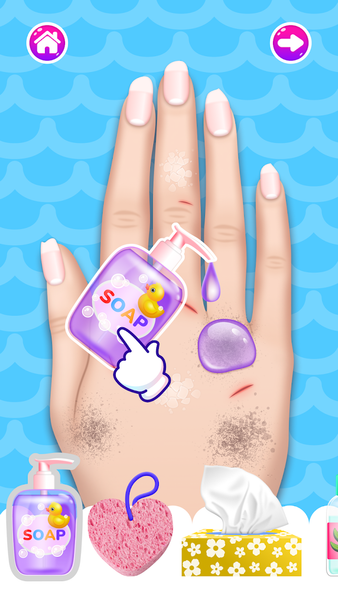 Nail Salon Games for Kids 2-5 - Gameplay image of android game