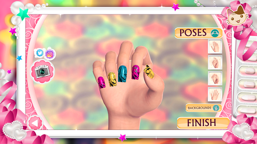 3D Nails Game Manicure Salon - عکس بازی موبایلی اندروید