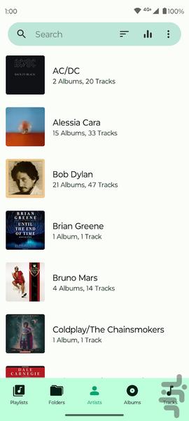 Music player - Image screenshot of android app