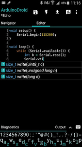 ArduinoDroid - Arduino/ESP8266/ESP32 IDE - Image screenshot of android app