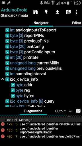 ArduinoDroid - Arduino/ESP8266/ESP32 IDE - Image screenshot of android app