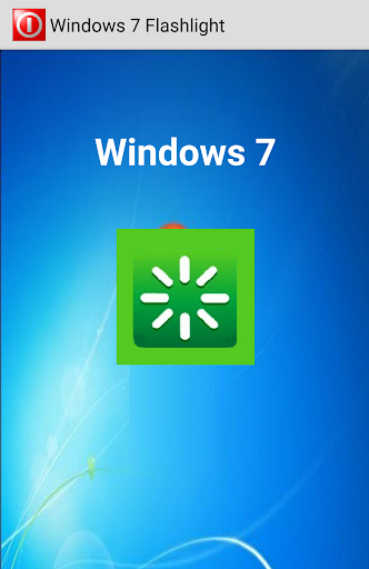 Windows 7 Flashlight - عکس برنامه موبایلی اندروید