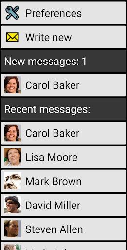 BIG SMS for Seniors - عکس برنامه موبایلی اندروید