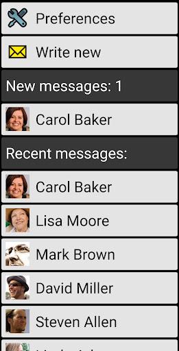 BIG SMS for Seniors - Image screenshot of android app