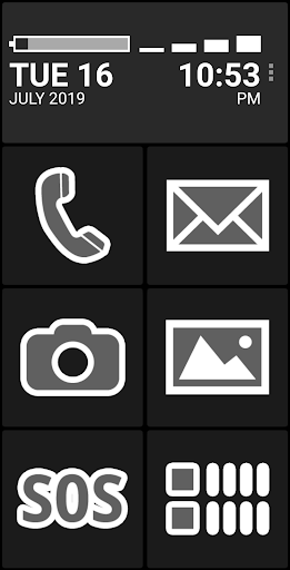 BIG Launcher for Seniors - عکس برنامه موبایلی اندروید
