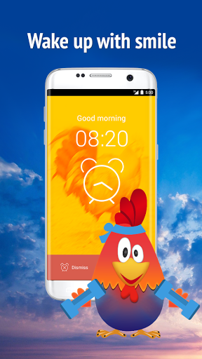 Rooster alarm clock - Image screenshot of android app
