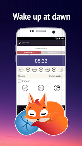 Rooster alarm clock - عکس برنامه موبایلی اندروید