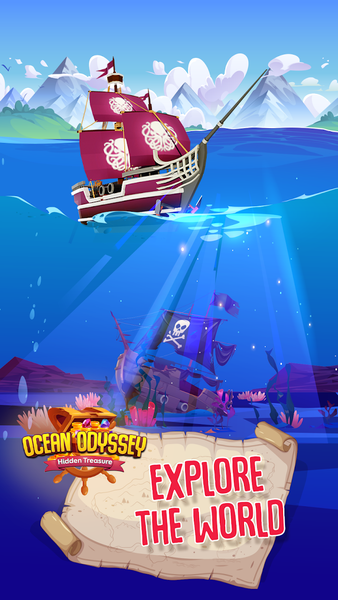 Ocean Odyssey: Hidden Treasure - Gameplay image of android game