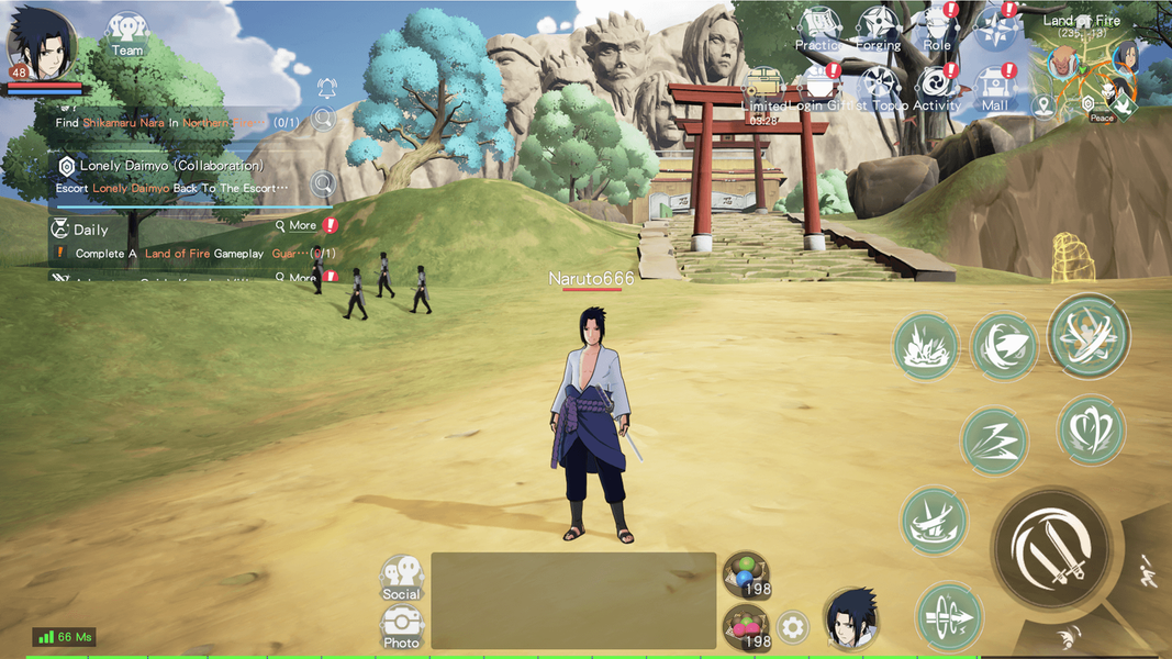 NARUTO SHIPPUDEN - عکس بازی موبایلی اندروید