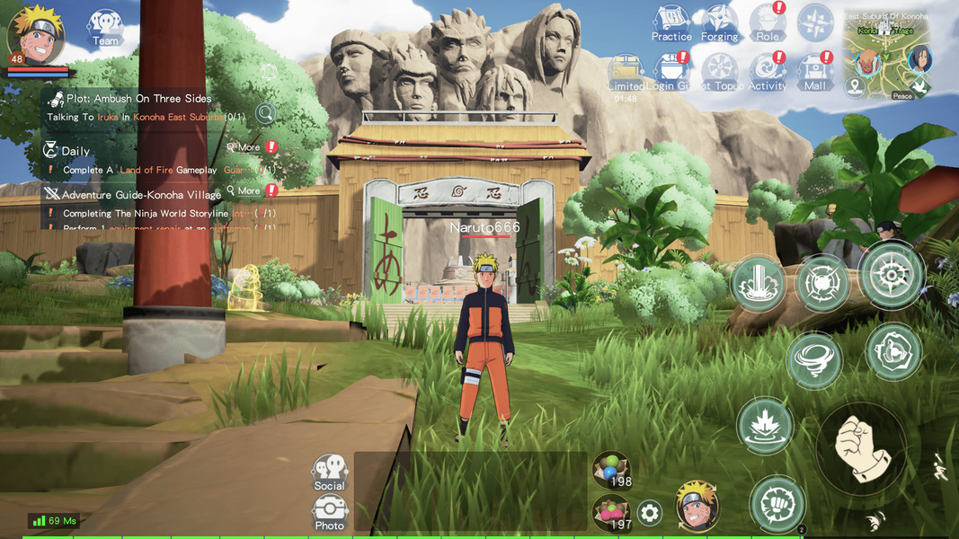 NARUTO SHIPPUDEN - عکس بازی موبایلی اندروید