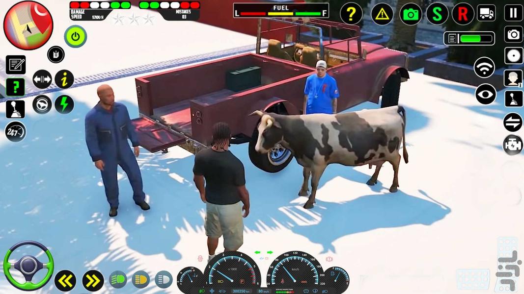 بازی ماشین حمل حیوانات | جدید - عکس بازی موبایلی اندروید