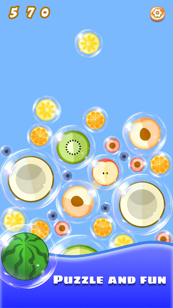 Bubble Fruit Merge - عکس بازی موبایلی اندروید