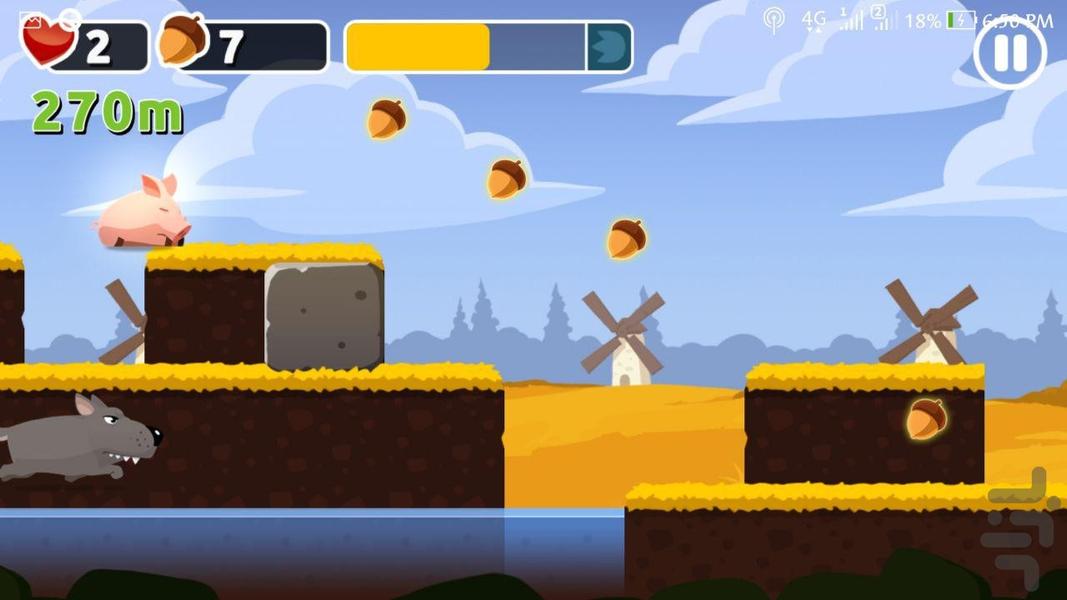 خوک بازیگوش - عکس بازی موبایلی اندروید