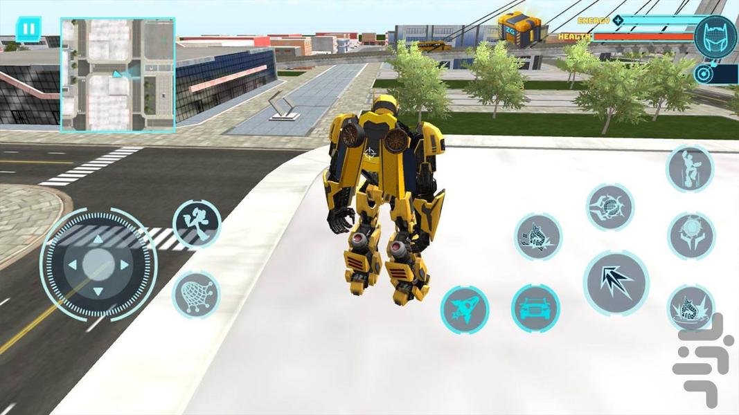بازی ربات جنگی - Gameplay image of android game