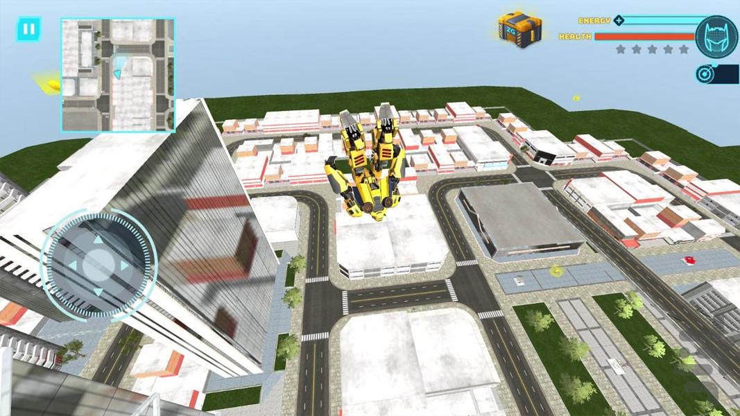 بازی ربات جنگی - Gameplay image of android game