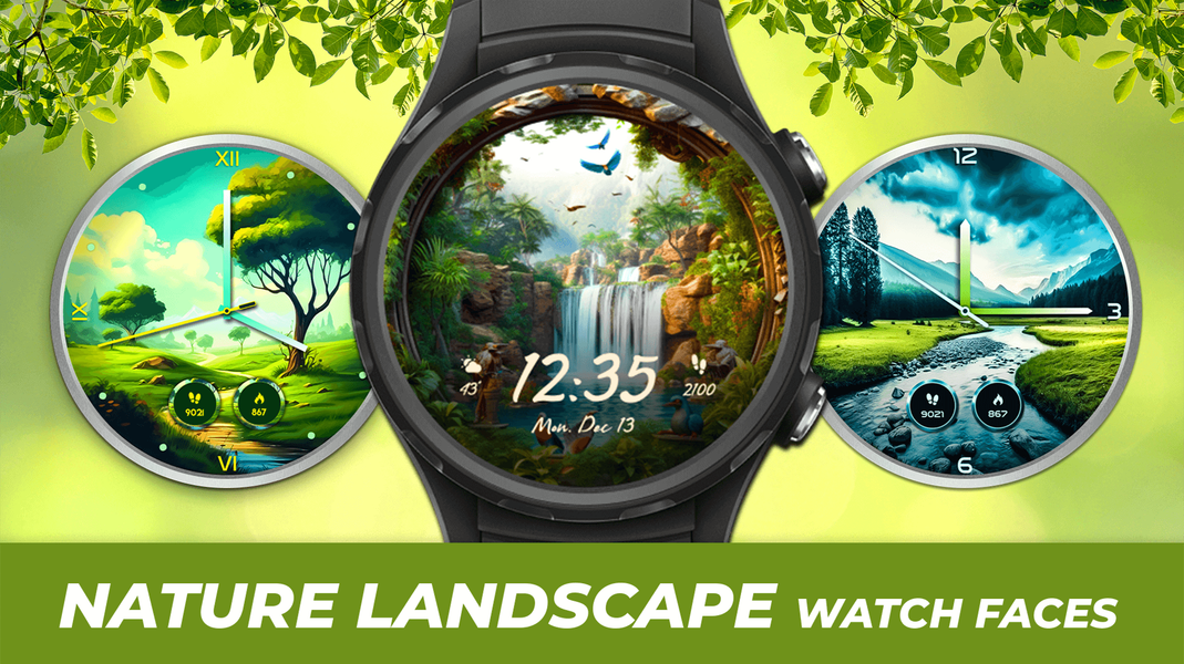 Nature Landscape Watch Faces - Image screenshot of android app