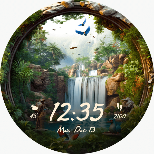 Nature Landscape Watch Faces - Image screenshot of android app