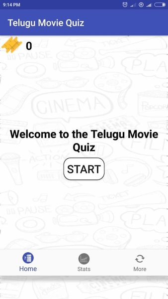 Telugu Movie Quiz - Gameplay image of android game