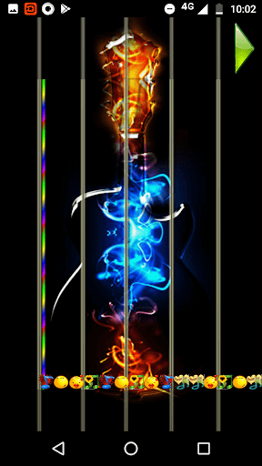 Guitar Touch ( Play on Wallpap - عکس برنامه موبایلی اندروید