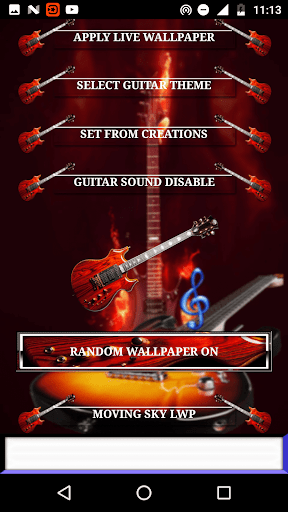 Guitar Touch ( Play on Wallpap - عکس برنامه موبایلی اندروید