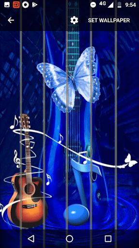 Guitar Touch ( Play on Wallpap - عکس برنامه موبایلی اندروید