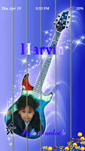 Guitar Touch ( Play on Wallpap - عکس برنامه موبایلی اندروید