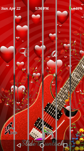 Guitar Touch ( Play on Wallpap - عکس برنامه موبایلی اندروید
