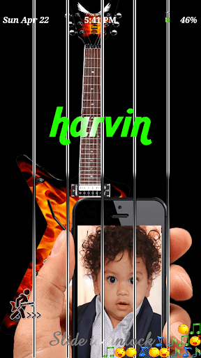 Guitar Touch ( Play on Wallpap - عکس برنامه موبایلی اندروید