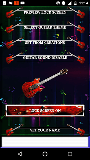 Guitar Touch ( Play on Wallpap - عکس برنامه موبایلی اندروید
