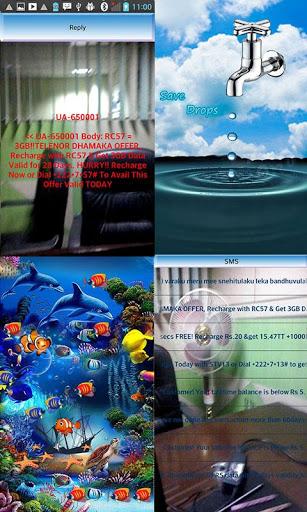 Transparent Screen Launcher - عکس برنامه موبایلی اندروید