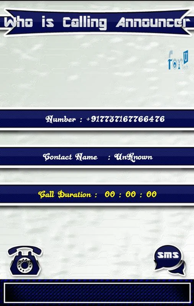 Who's calling ? Announcer - عکس برنامه موبایلی اندروید