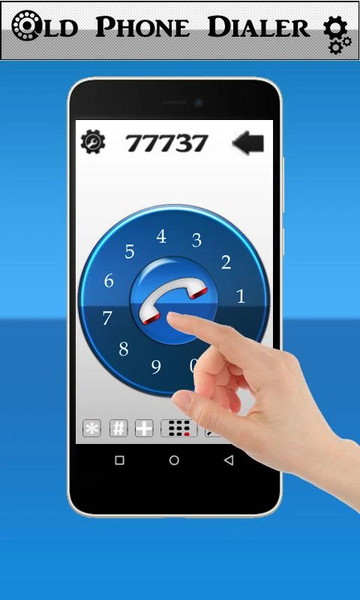 Old Phone Rotary Dialer - عکس برنامه موبایلی اندروید