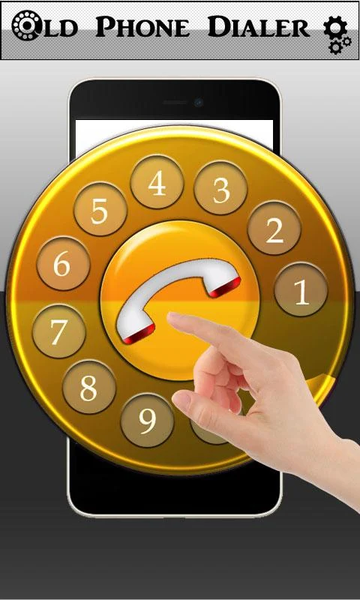 Old Phone Rotary Dialer - عکس برنامه موبایلی اندروید