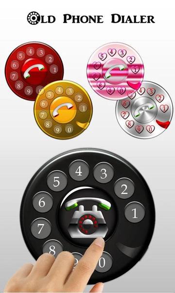 Old Phone Rotary Dialer - عکس برنامه موبایلی اندروید