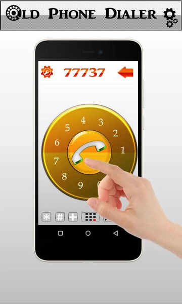 Old Phone Rotary Dialer - عکس برنامه موبایلی اندروید