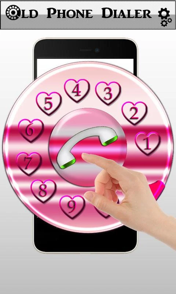 Old Phone Rotary Dialer - عکس برنامه موبایلی اندروید