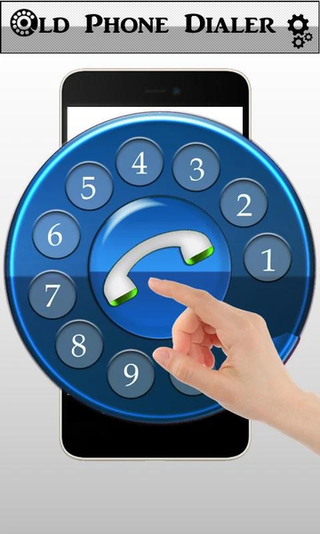 Old Phone Rotary Dialer - عکس برنامه موبایلی اندروید